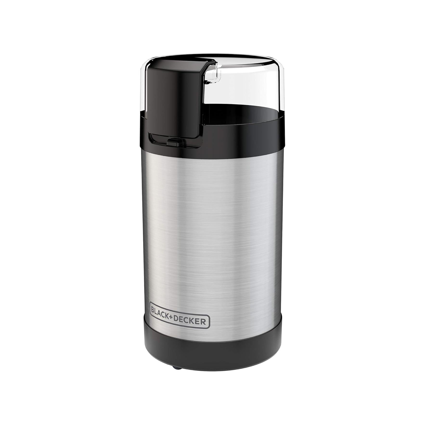 Black & Decker CBG110SC Easy Touch Electric Smartgrind Coffee & Spice Grinder, Black