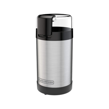 Black & Decker CBG110SC Easy Touch Electric Smartgrind Coffee & Spice Grinder, Black