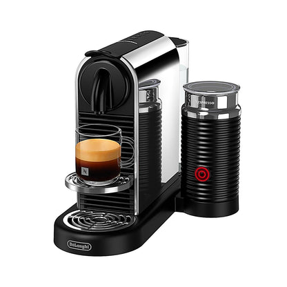 Citiz & Milk Platinum Coffee and Espresso Machine by De'Longhi with Aeroccino Milk Frother - Stainless Steel